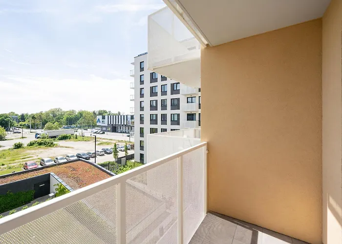 Appartement Miedziana Bright With Balcony And Parking By Renters *